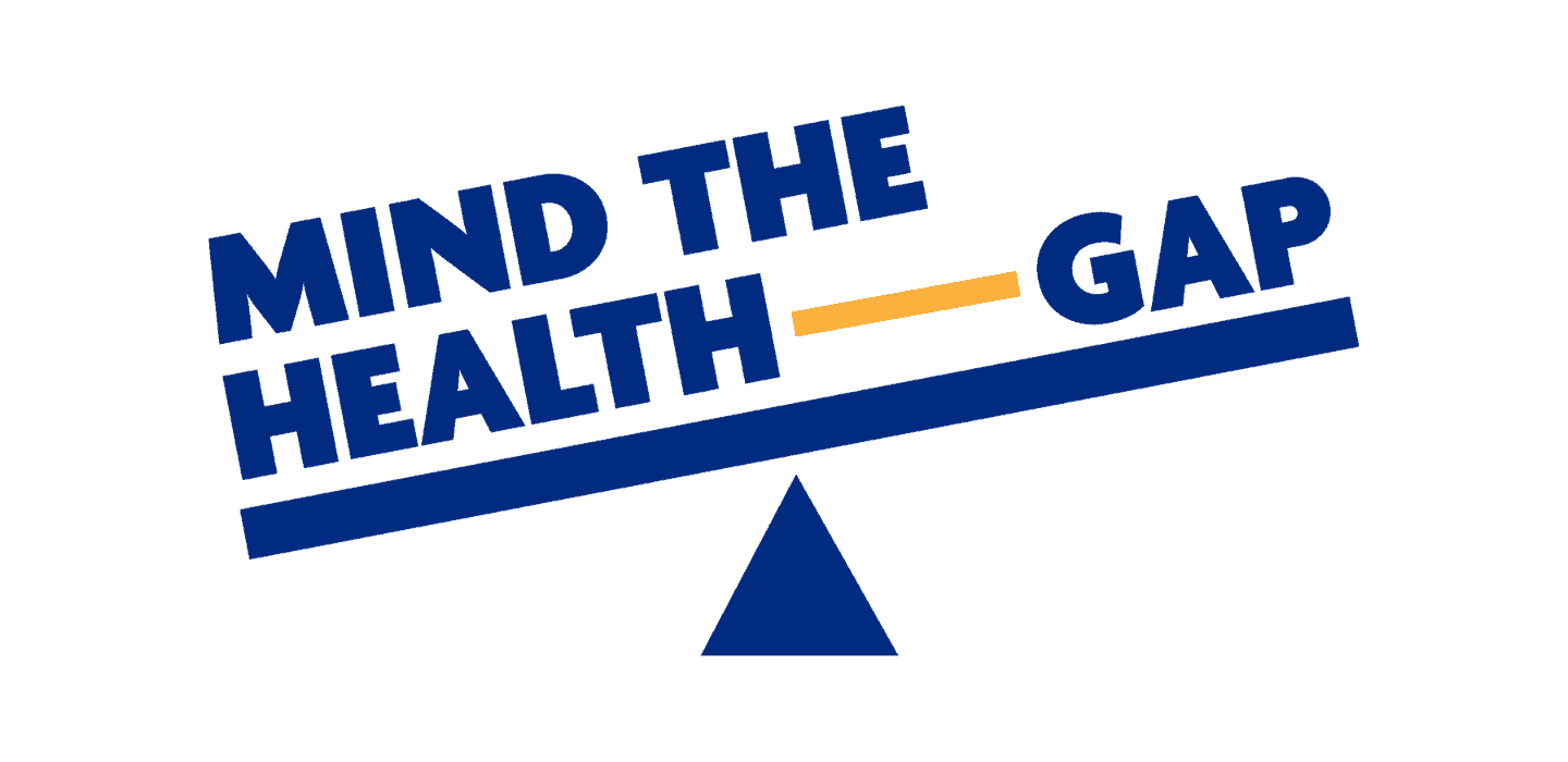 mind the health gap logo