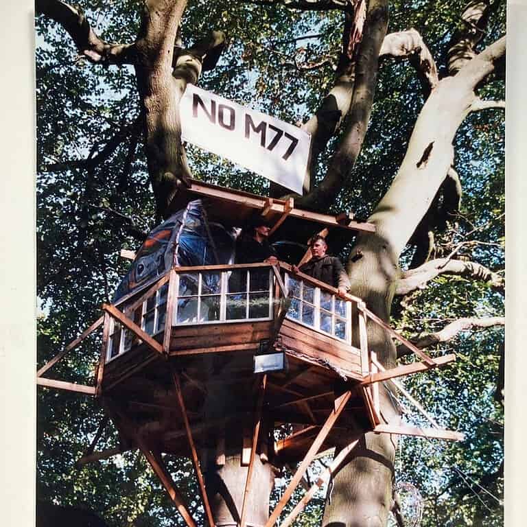 No M77 treehouse in Pollok Free State