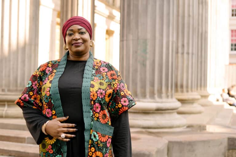 Ramatu Umar Bako, photographed for the Scottish Beacon by Andy Johnston