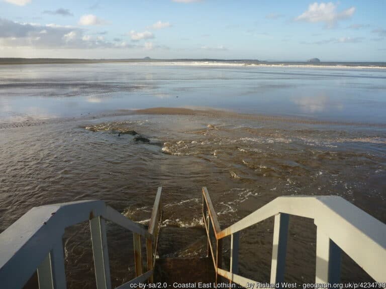 'After the Flood' photographed in Scotland © Copyright Richard West