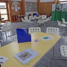 Shetland school classroom by pydum on Flickr