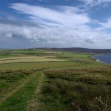 Costa Hill looking towards Burgar Hill Image credit Martin Laird