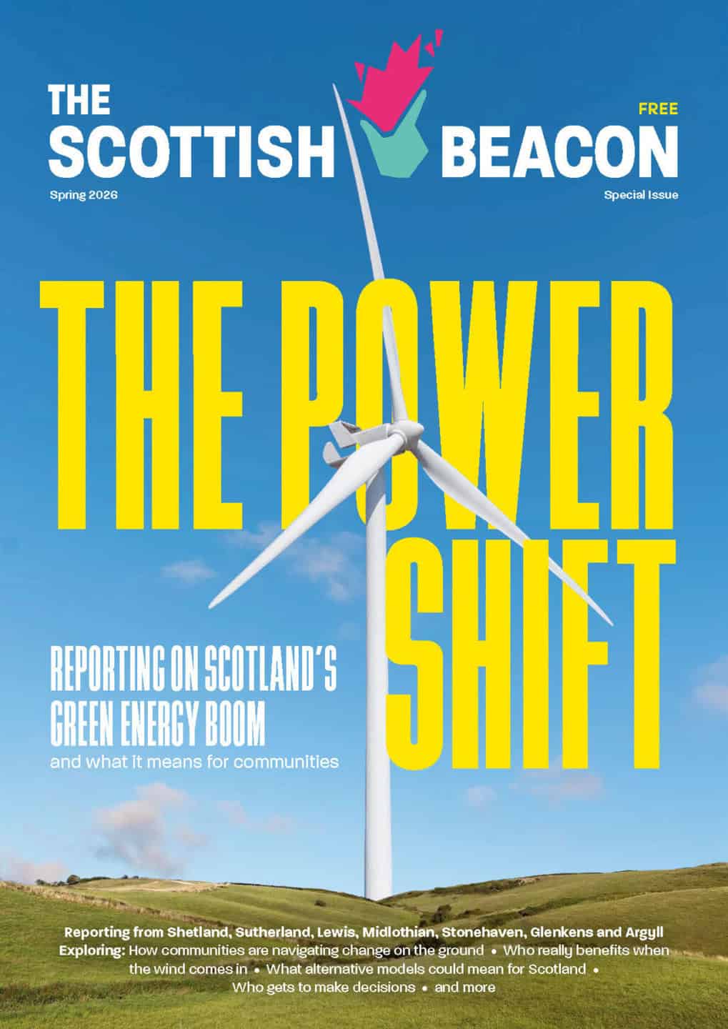 The Power Shift magazine cover