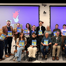 Attendees of the power shift live event