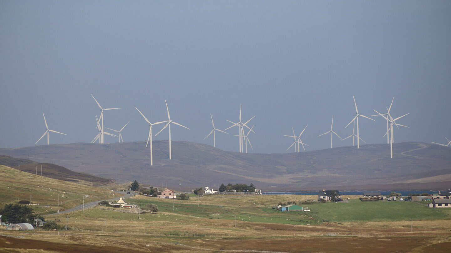 A windfarm in Shetland | Photo by Shetland News