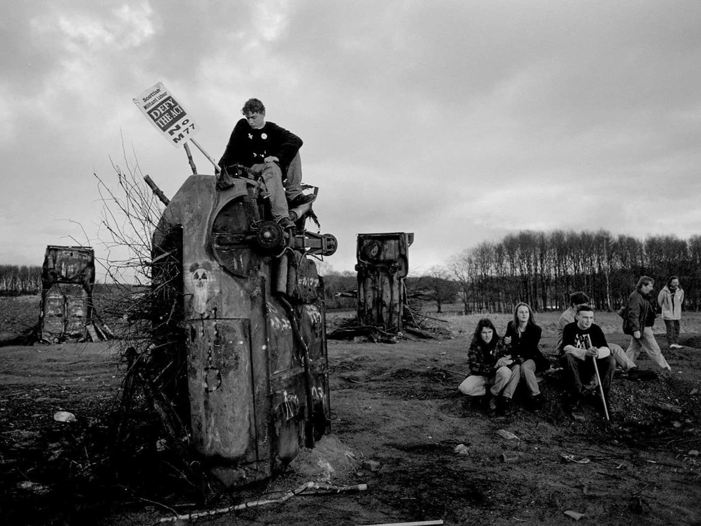 Photo of No M77 campaign | By Jeremy Sutton-Hibbert